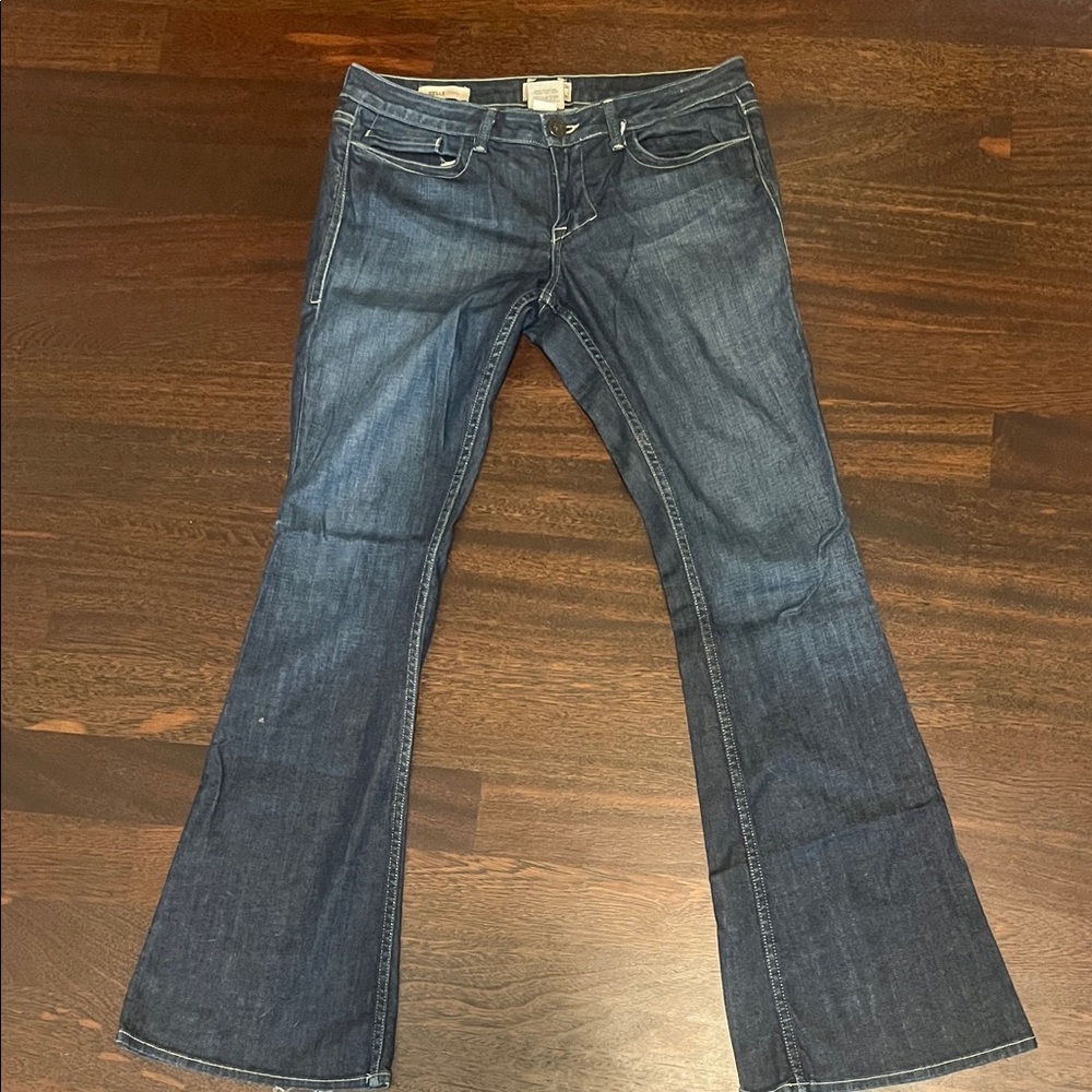 Women's Blue Flared Jeans